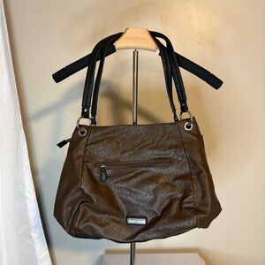 Brown Leather Shoulder Bag